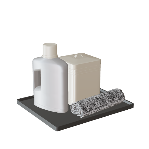 bathroom accessory 1 3D model