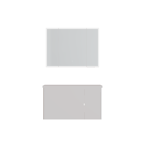 bathroom cabinet 1000 3D model