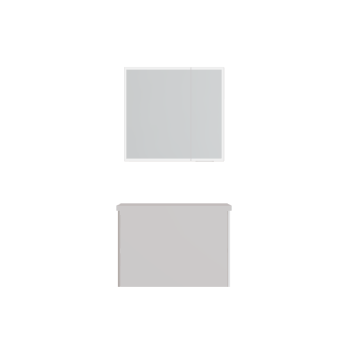 bathroom cabinet 800 3D model