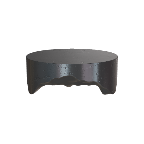 Coffee table ROCK CYLINDER 3D model