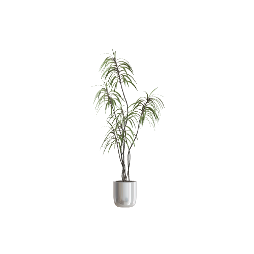 Floor plant 3D model