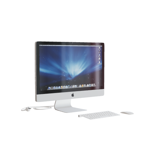 Mac PC 3D model