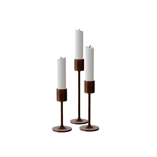 Candles 3D model