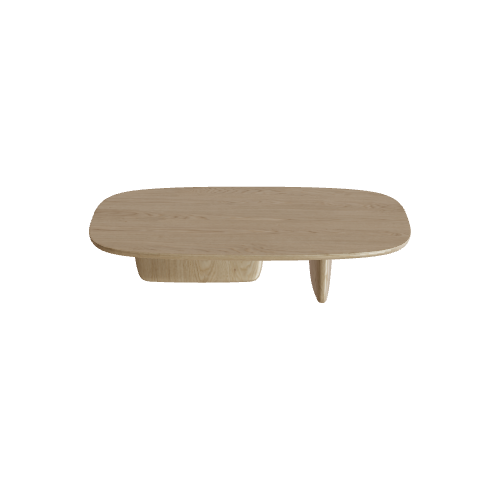 wooden coffee table 3D model